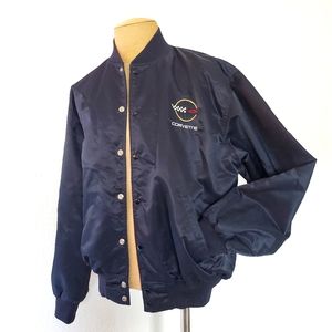 Corvette snap-front Bomber/Aviator Jacket XL